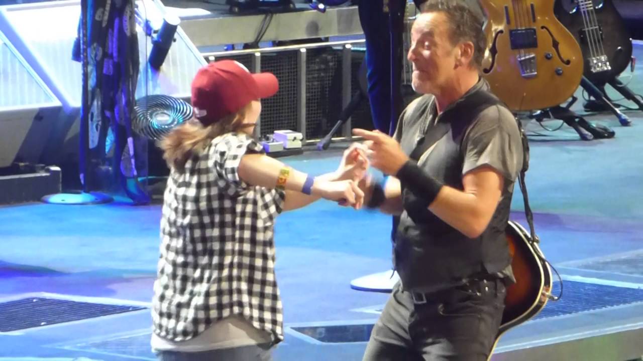 "Dancing in the Dark (Fan Onstage)" Bruce SpringsteenState College, PA
