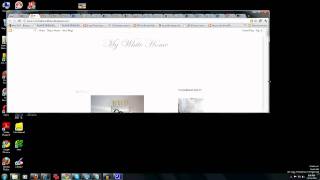 Screen Capture Fixed Width Template & Horizontal Scroll Bar