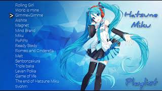 Hatsune Miku Playlist || Iconic Songs screenshot 5