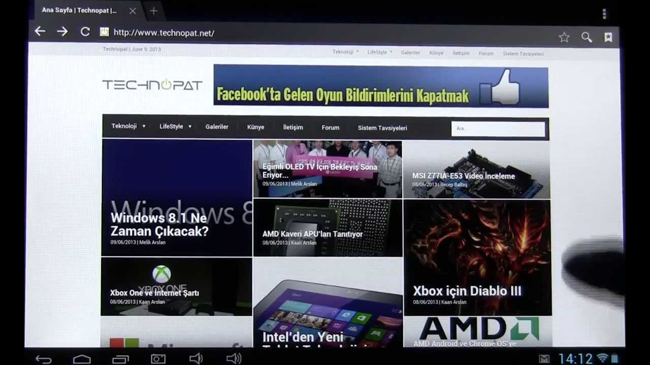 Artes Q1003 - Web Performansı