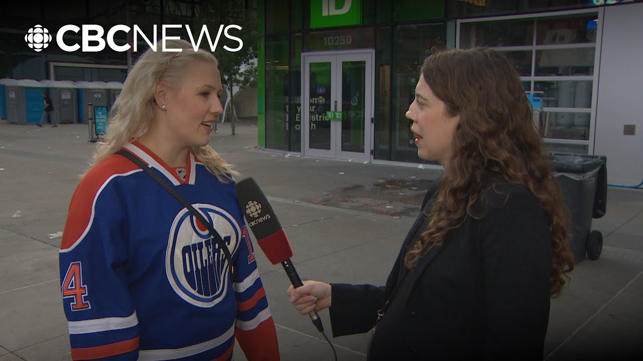 Heartbreaking moment for fans in Edmonton as the Oilers lose the Stanley Cup final