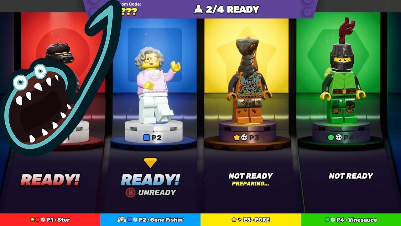 Jerma Streams - LEGO Party! [with Ster, Poke, and Vinny]