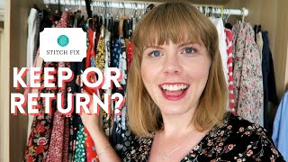 Mystery summer clothes box: Keep or return? 👗 Stitch Fix UK try-on haul