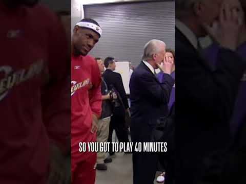 Allen Iverson Advised Young LeBron James 2005 NBA All Star 