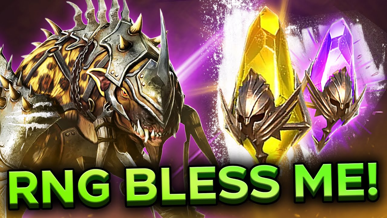 SUMMON RUSH IS A CHEAT CODE! PULLING Sacred And Void Shards For Kro'Khad | Raid Shadow Legends
