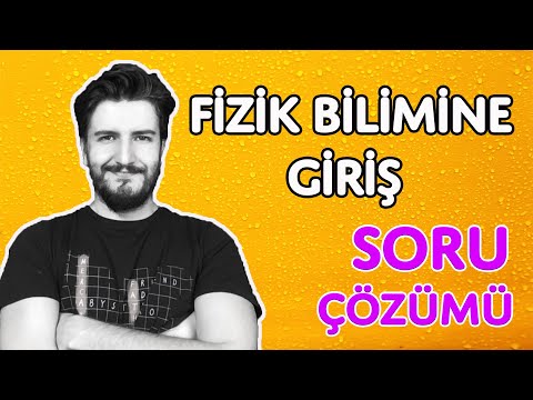 Soru Çözümü | Fizik Bilimine Giriş | PDF