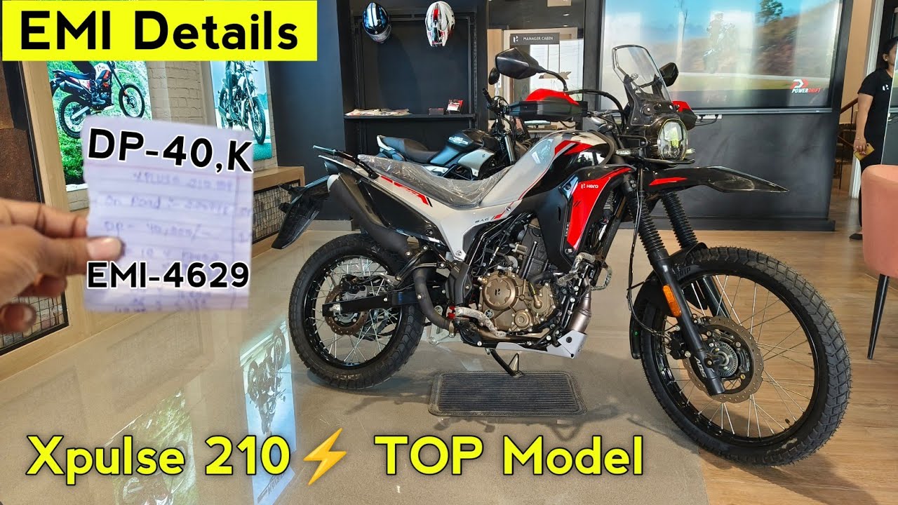 2025 Hero Xpulse 210 Top Model Bs6 New Bike Price Detail | Down Payment 💰 Loan Details🔥 | Finance