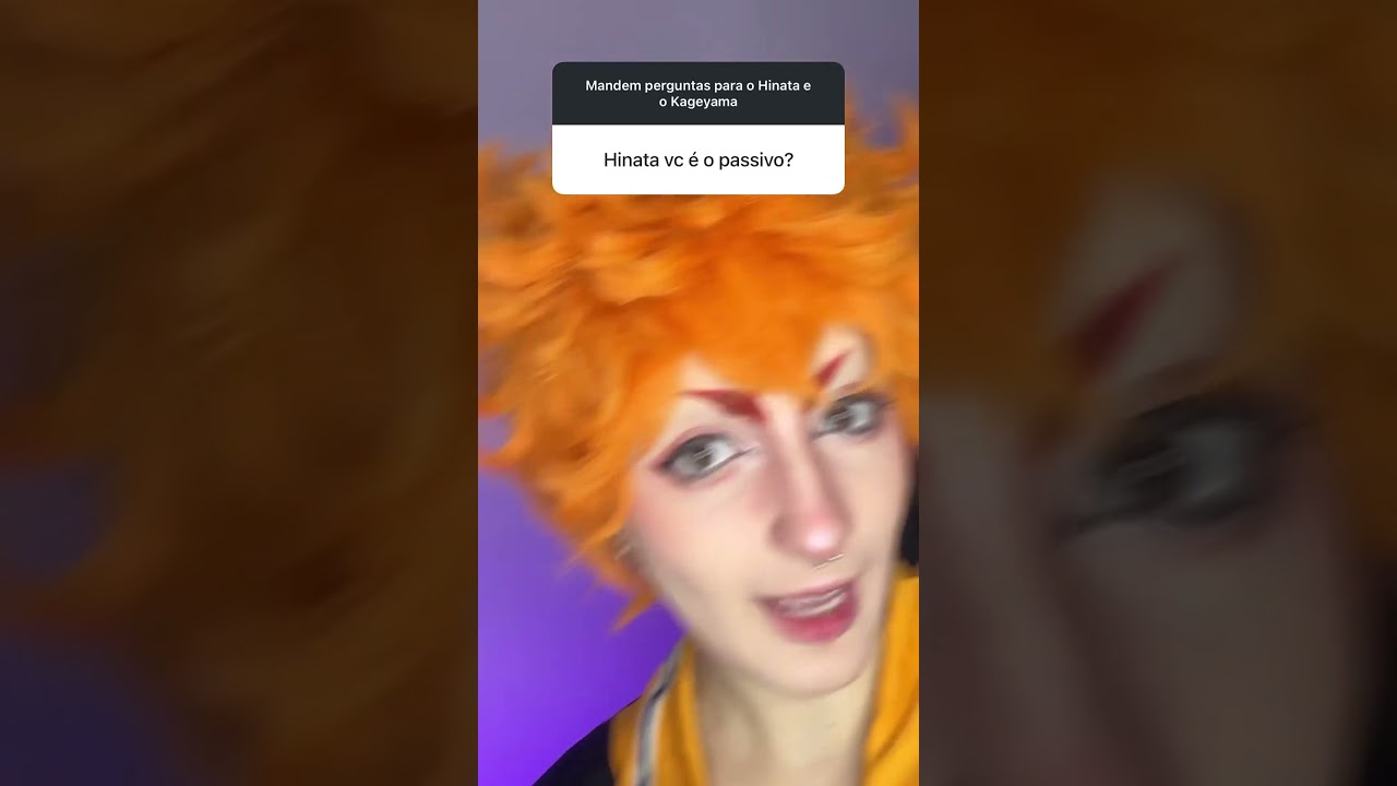 O Kageyama quem faz os passes então passivo é ele ué #hinata #haikyuu