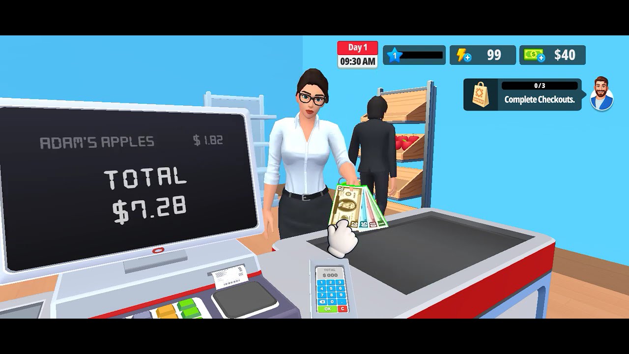 My Super Market Level 1 Full Gameplay | Kids Shopping Game | 4 Minute Fun Video