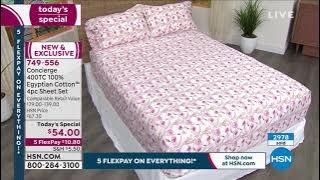HSN | Home Labor Day Sale - Concierge Collection Bedding 09.03.2021 - 01 AM