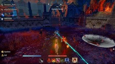 Eso when your tank keeps crashing looooool