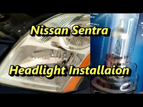 Nissan Sentra Headlight Installation
