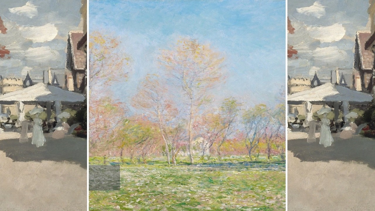 Claude Monet TV — Silent Art Gallery · September 3 Afternoon | Spring In Giverny & others
