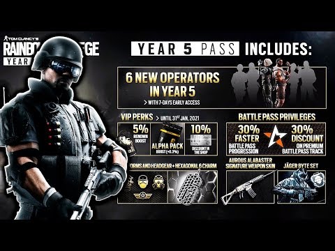 Video: Estas Son Las Novedades De La Temporada 1 Del Año 5 De Rainbow Six Siege