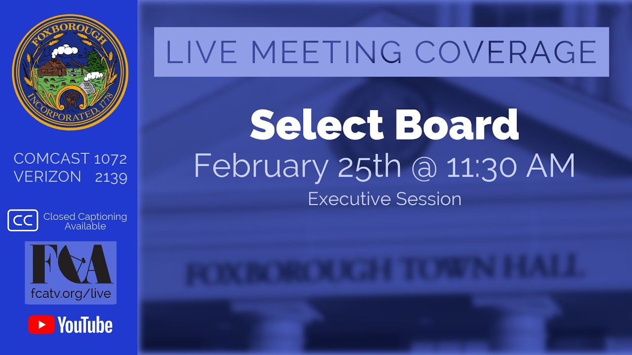 Select Board 2/25/26