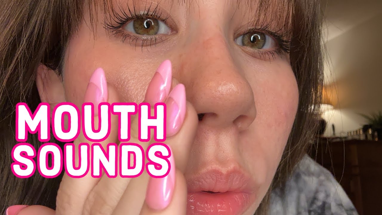 ASMR | Up Close Mouth Sounds, Tapping, & Repeating “Get Tingles” - YouTube