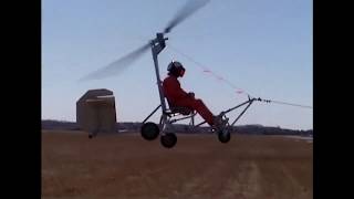 GYROKITE  Flying a Gyrocopter with No Motor