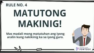 Mga Alituntunin at Gabay sa Online Class