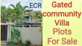 Gated || community || Villa || Plots || Sale || ECR || Row House's || Beach. ID-1536.
