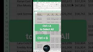 Excel Fast Way to Delete empty rows 😍