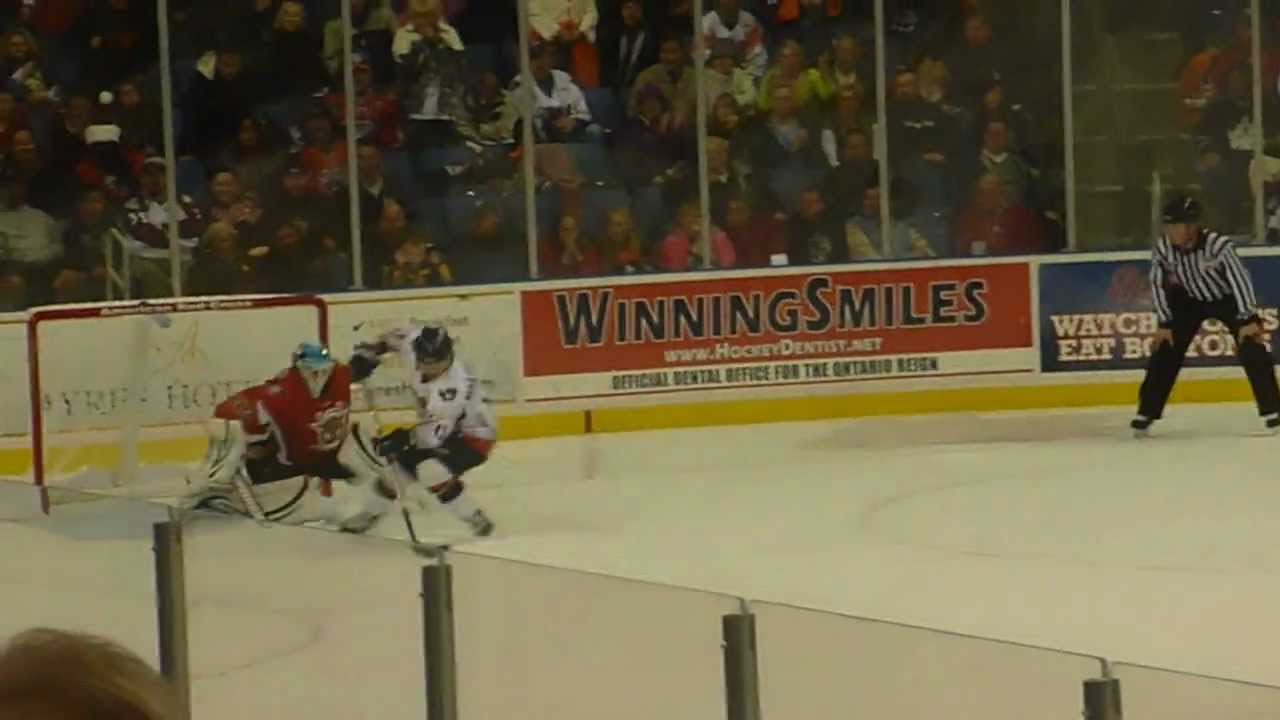 Colton Yellow Horn amazing shootout goal Ontario Reign 12/22/12