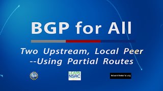 Two Upstream, Local Peer-- Using Partial Routes