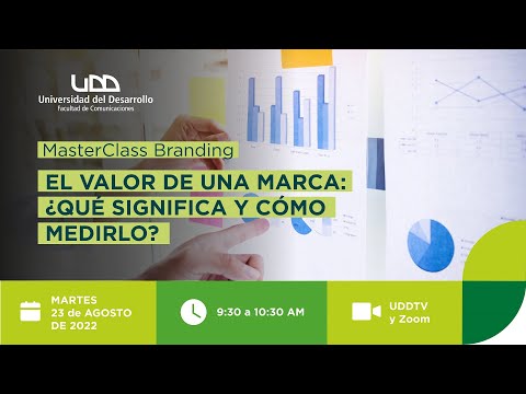 MasterClass | El valor de una marca: ¿qué significa y cómo medirlo?