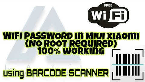 how to see saved wifi password without root on MIUI xiaomi android