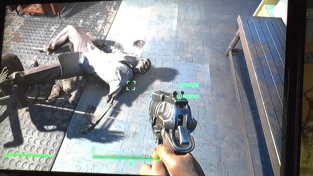 Fallout 4 Skeleton Glitch YouTube