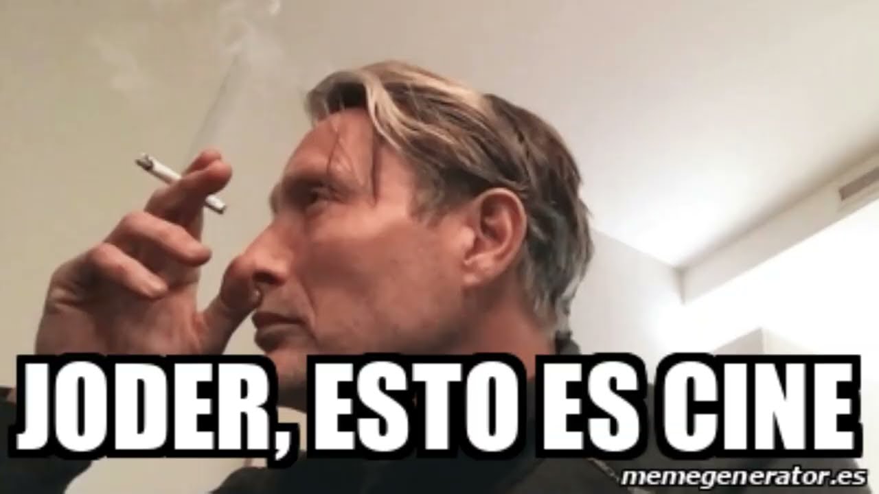 mads mikkelsen cigarette meme Mads Mikkelsen Fumando ,Smoking.Joder, esto sí es Cine!. #madsmikkelsen  #madsmikkelsensmoking #cine