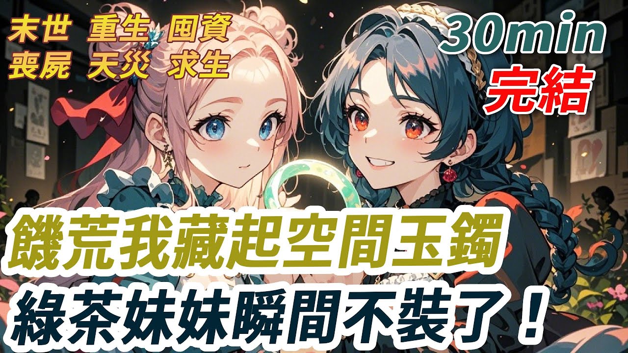 重生回到饥荒前我藏起空间玉镯，绿茶妹妹瞬间不装了！前世她向老公装柔弱骗走我的玉镯，大饥荒后他们吃香喝辣，把我当狗使唤：“你不知道这玉镯还大有神通吧！可你看看你自己你配吗？”我被饿死，再睁眼...