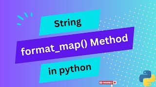 (SY) format_map () method in python