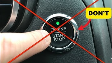 What Happens If You Push the Button WHILE Driving (Don