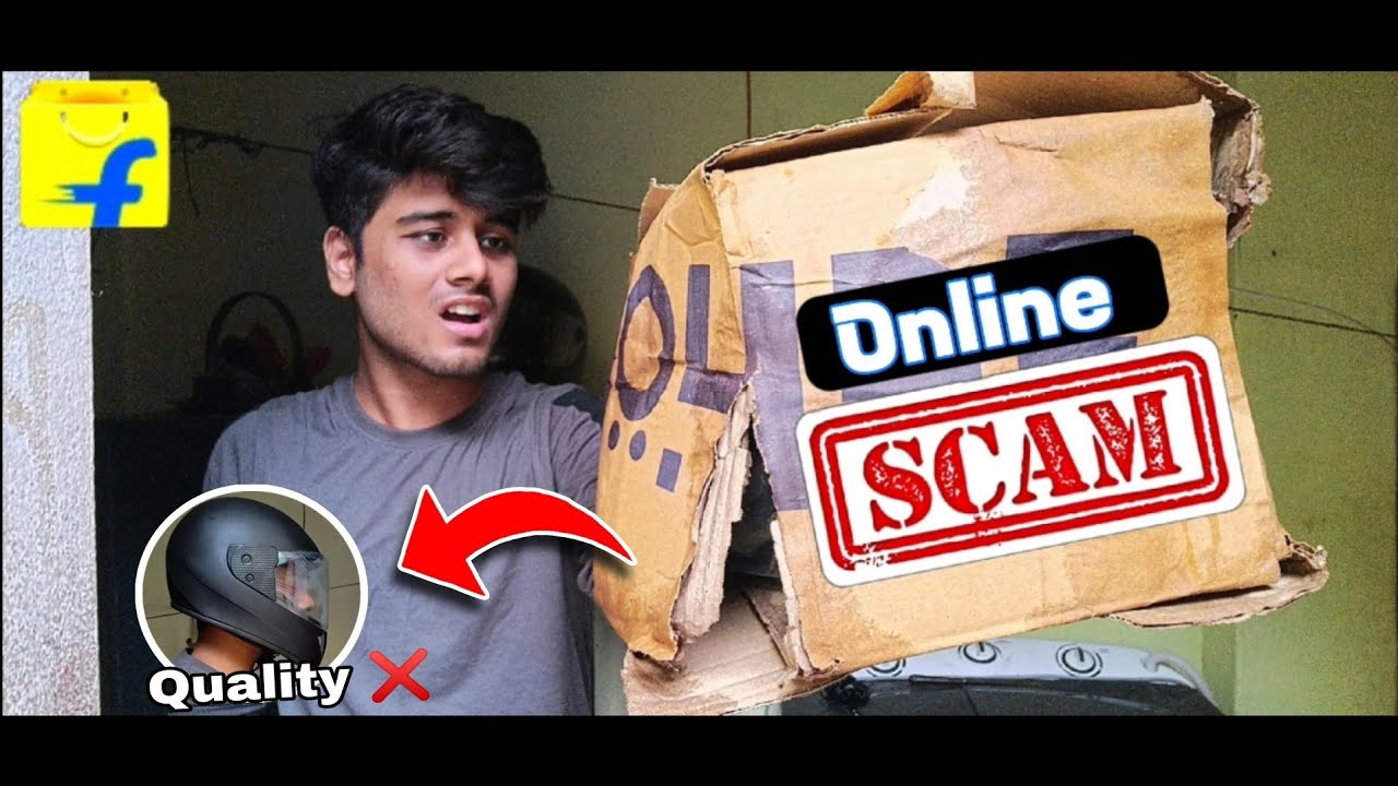 Online Helmet Buy Kiya | But Ye kya Ho Gaya 😱 | Flipkart Big Scam ⚠️ !! |