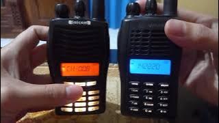 Weierwei dan suicom merubah tampilan layar CH ke frekwensi yang bisa di acak