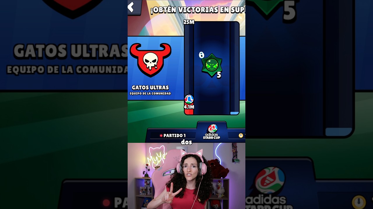 Primer partido #brawlstars #adidasstarrcup