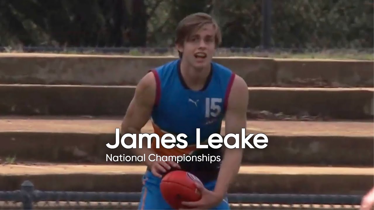 James Leake - U18 Champs (Allies v WA) - YouTube