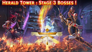 They Forced Me To Use Dead Forest Triad   Stage 3 Bosses Gameplay From Herald Tower 