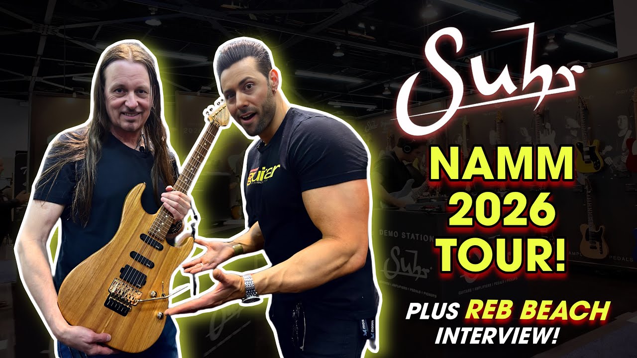 Suhr's most Insane Namm 2026 Reveal ft. Reb Beach