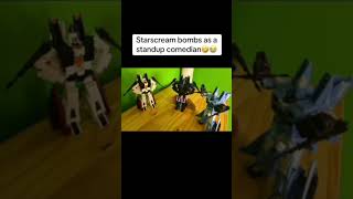 Starscream Is A Bad Comedian #transformers #starscream #transformersfunny #shorts