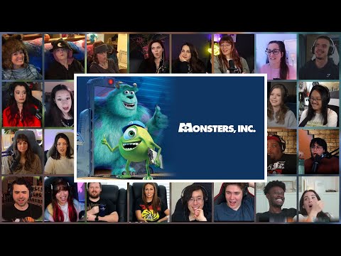 Monster Inc (2001) Movie Reaction Mashup
