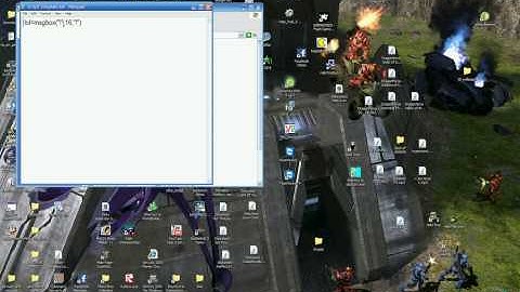 Making Windows XP Message Box - Scripting