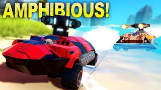 Who Can Build The Best AMPHIBIOUS Combat Vehicle?