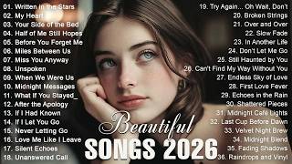 Beautiful Songs 2026 | Love Songs Playlist Easy Listening & Heartfelt Ballads