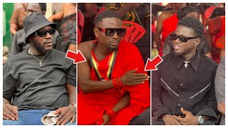 Kwame Eugene, Dr Likee & Yaw Dabo Storm Brother Sammy’s Mom’s Funeral – Emotional Scenes