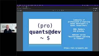 PyData | DIY Quantitative Stock Market Investing
