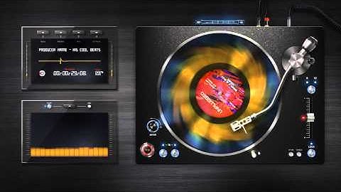 After Effects Project Files - Audio React DJ Turntable Music Visualizer - VideoHive 9623017