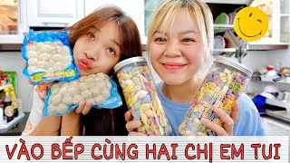 VLOG#: LÀM NUI RAU CỦ SỐT BÒ, CÁ VIÊN CHIÊN TẠI NHÀ NGÀY GIÃN CÁCH.