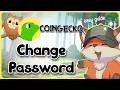 How to Change Your Password in CoinGecko