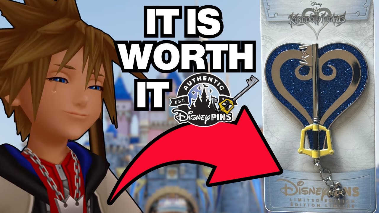 В январе приобретен редкий лимитированный значок Keyblade из серии KH Disney!